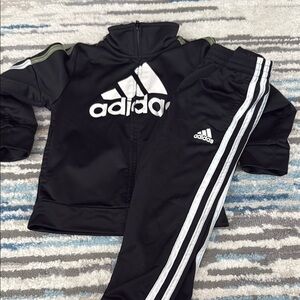 adidas Kids Matching Set in Black and White